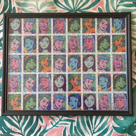 500 Piece Disney Princesses Puzzle Wall Art Decor
